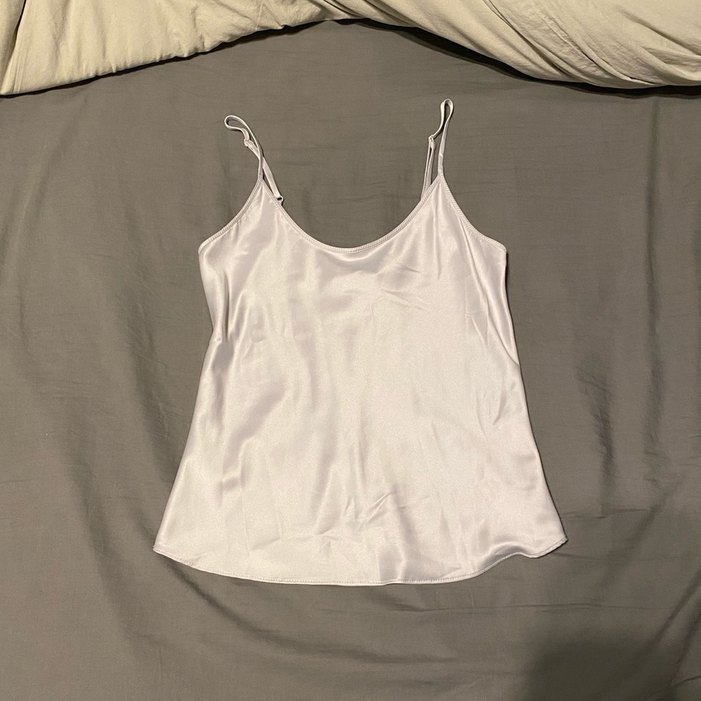 Zara Satin Tank Top